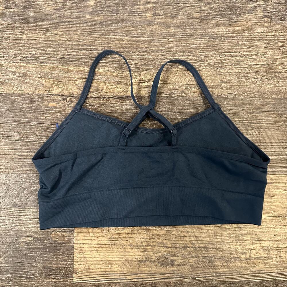 Reebok kids Girls Black Solid Stretch Underwear Shorts Bra Size Large NWT - Picture 2 of 3